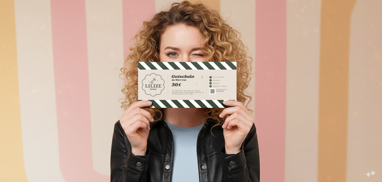 LILIZE Café Gutschein mit handgemachten Leckereien